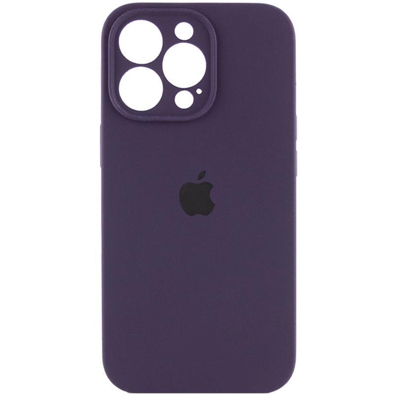 Silicone Case Full Camera Protective (AA) для iPhone 13 Pro (Elderberry)