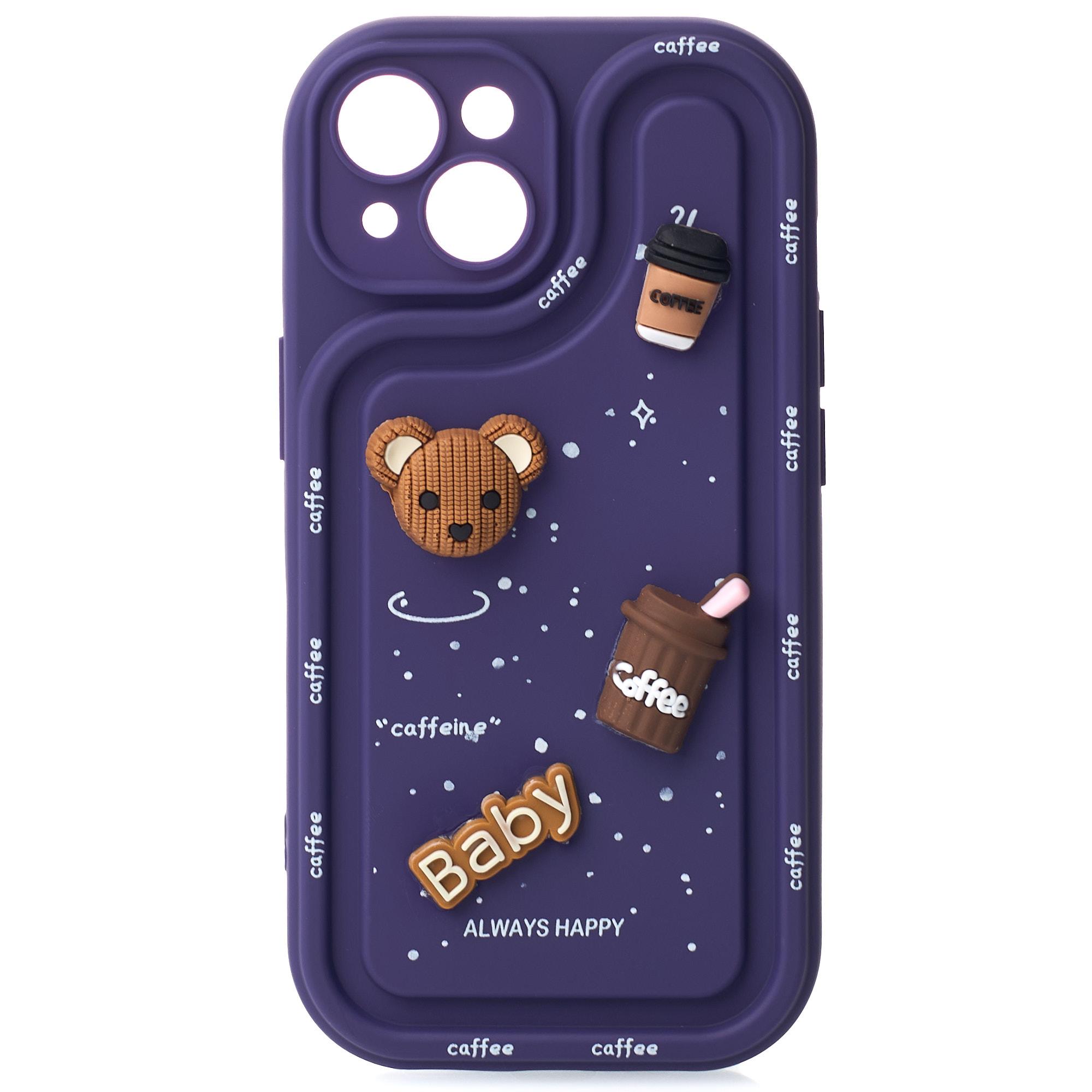 Чохол Pretty Toys для IPhone 14 (Purple/baby)