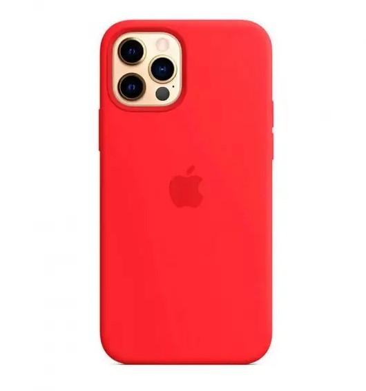 Silicone Case Full Protective (AA) для iPhone 14 (6.1") (Red)