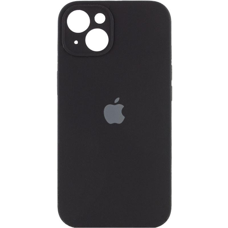 Silicone Case Full Camera Protective (AA) для iPhone 14 (Black)