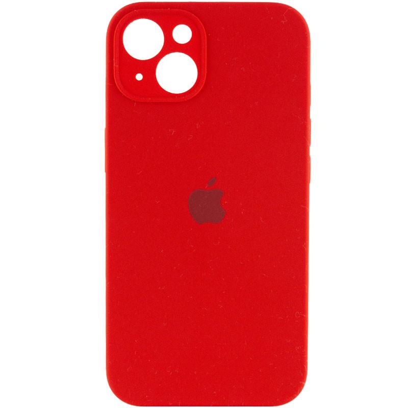 Silicone Case Full Camera Protective (AA) для iPhone 14 (Red)