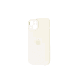 Silicone Case Full Camera Protective (AA) для iPhone 14 (Milk)