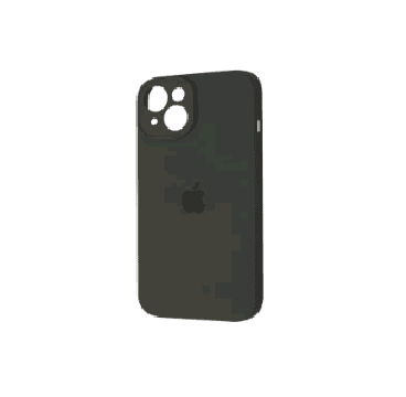 Silicone Case Full Camera Protective (AA) для iPhone 14 (Space gray)