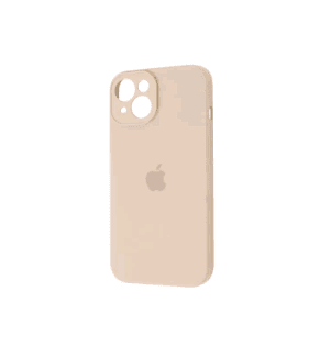 Silicone Case Full Camera Protective (AA) для iPhone 14 (Pink sand)