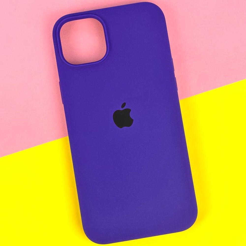 Silicone Case Full Protective (AA) для iPhone 14 (6.1") (Violet)