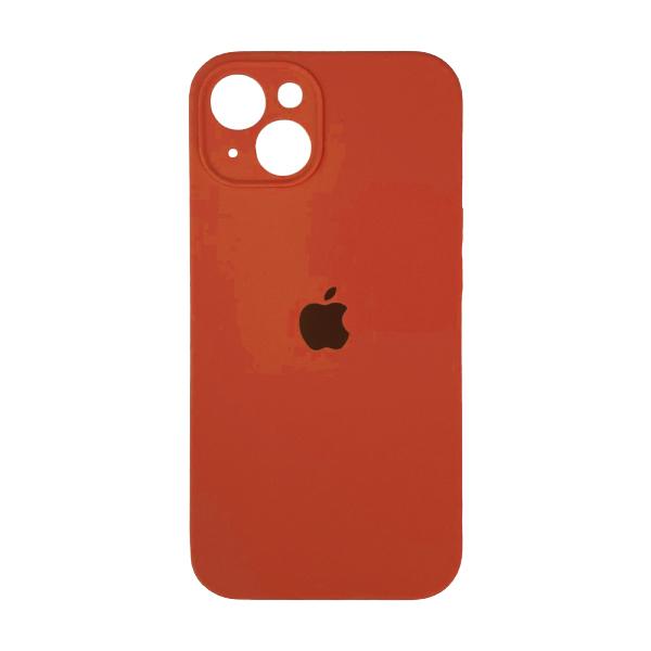 Silicone Case Full Camera Protective (AA) для iPhone 14 Plus (Kumquat)