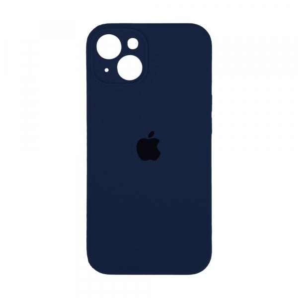 Silicone Case Full Camera Protective (AA) для iPhone 14 Plus (Deep navy)