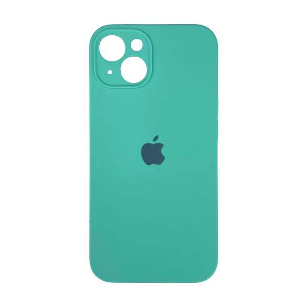 Silicone Case Full Camera Protective (AA) для iPhone 14 Plus (Azure)