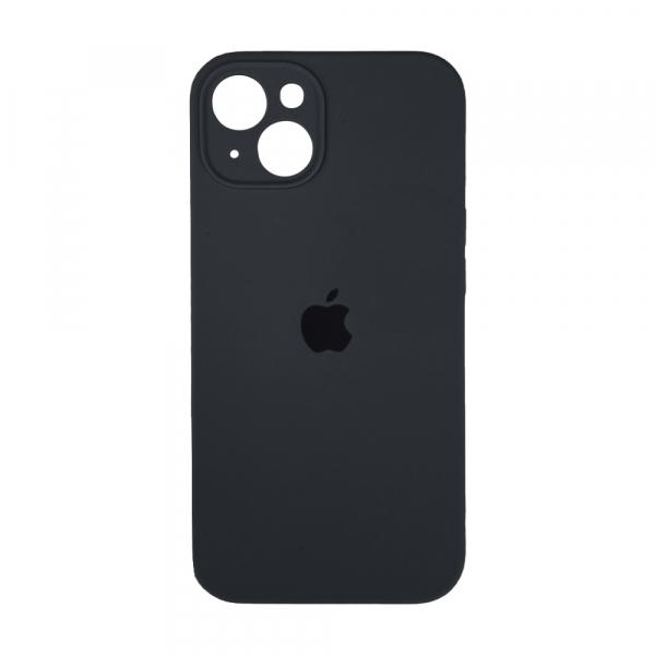 Silicone Case Full Camera Protective (AA) для iPhone 14 Plus / 15 Plus (Pebble)