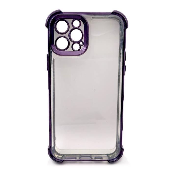 Накладка WXD Electroplated Side Colors для Iphone 14 Pro (Фіолетова)