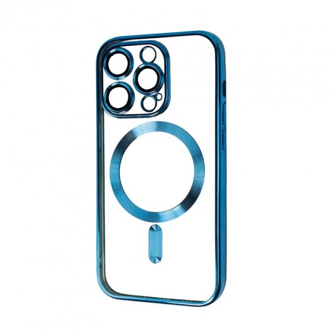 Накладка SHINING Camera MagSafe для iPhone 13 Dark blue