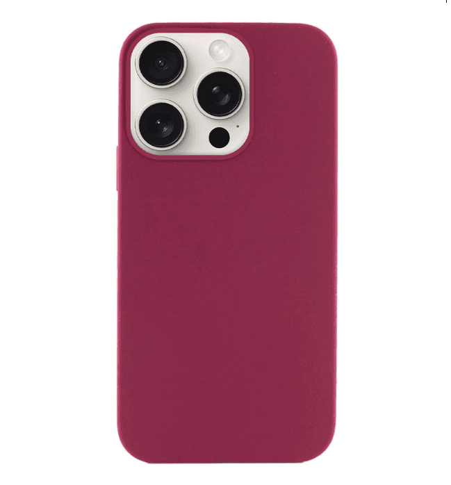 Чохол Silicone Case Full Protective NO LOGO для iPhone 14 Pro (Maroon)