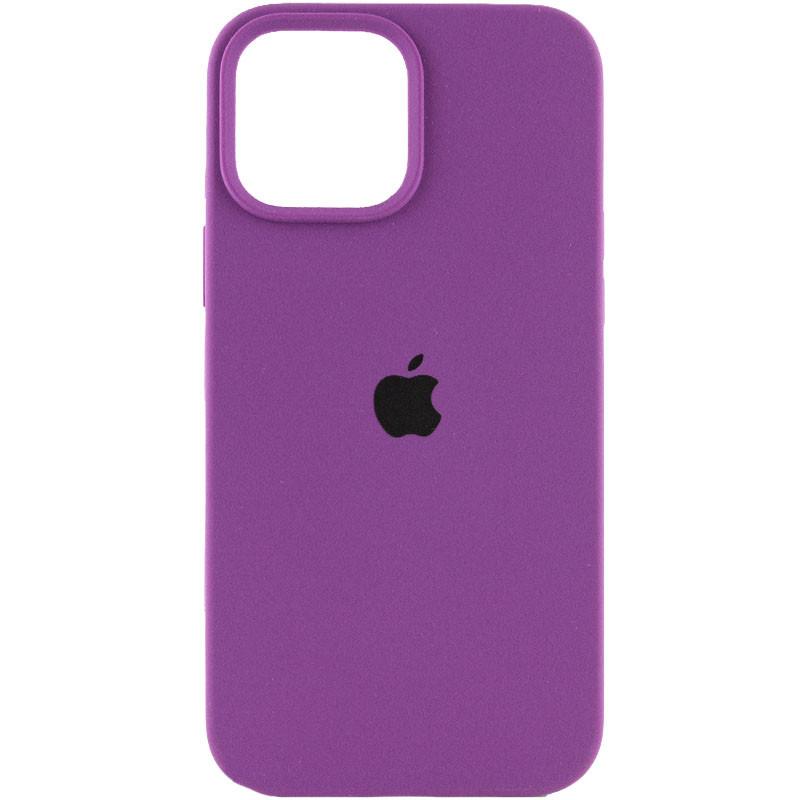 Silicone Case Full Protective (AA) для iPhone 14 Pro Max (6.7") (Grape)