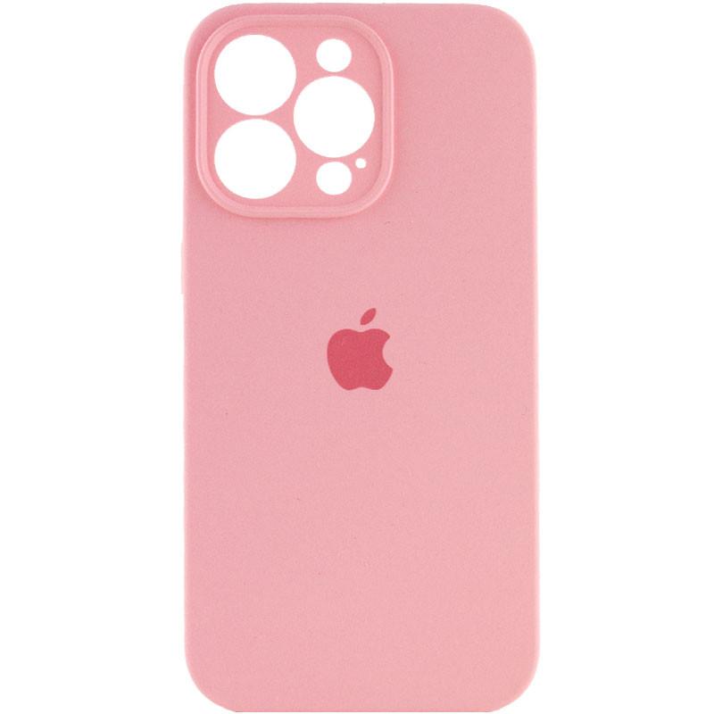 Silicone Case Full Camera Protective (AA) для iPhone 15 Pro Max (Light pink)