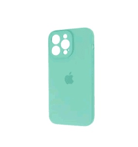 Silicone Case Full Camera Protective (AA) для iPhone 14 Pro Max (Mint)