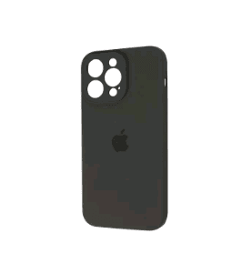 Silicone Case Full Camera Protective (AA) для iPhone 12 Pro Max (Space gray)