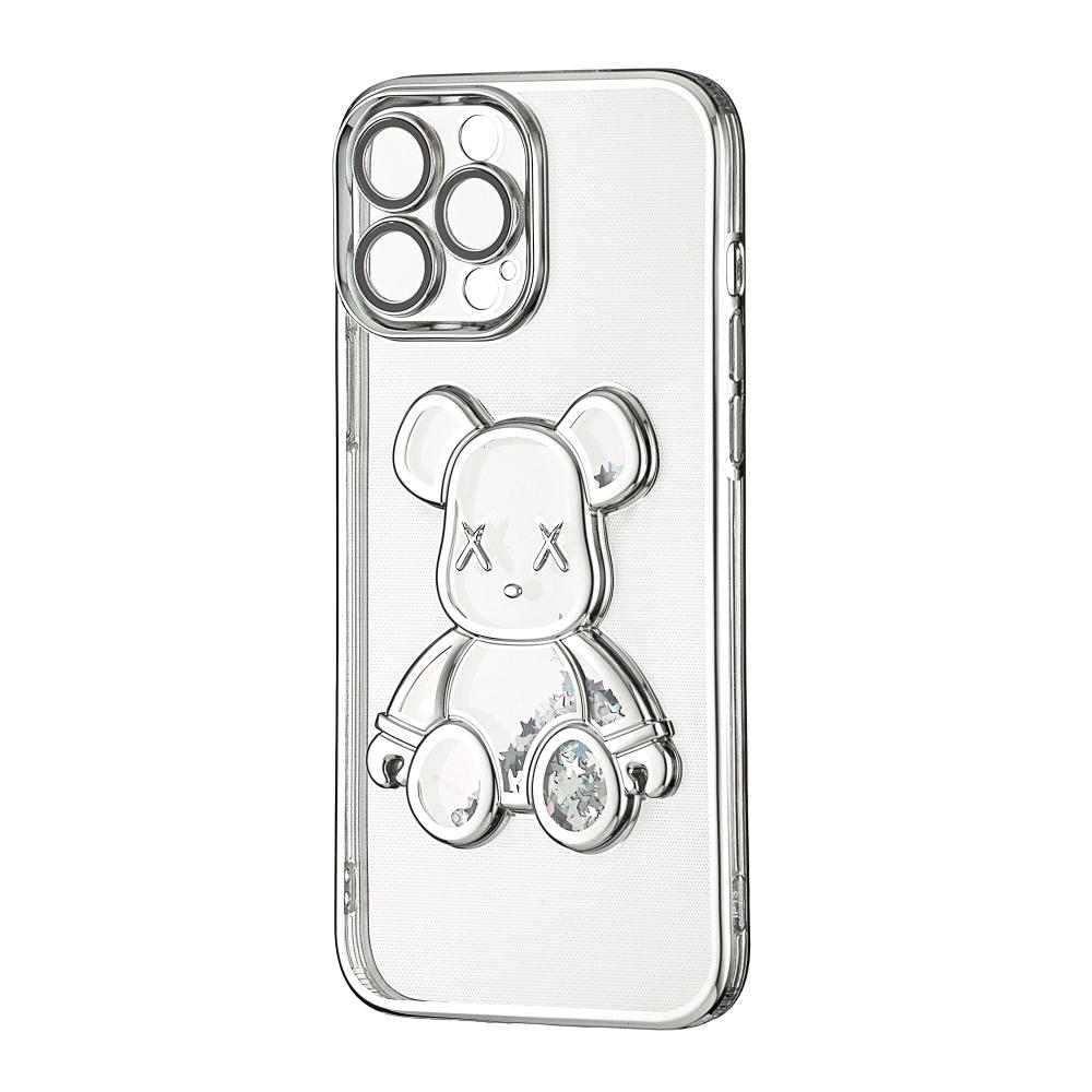 Накладка Shining Bear для IPhone 14 Pro Max Срібляста