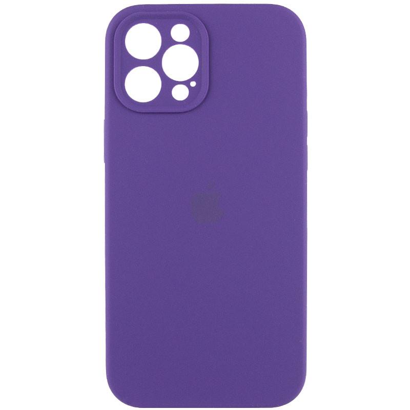 Silicone Case Full Camera Protective (AA) для iPhone 14 Pro Max (Violet)