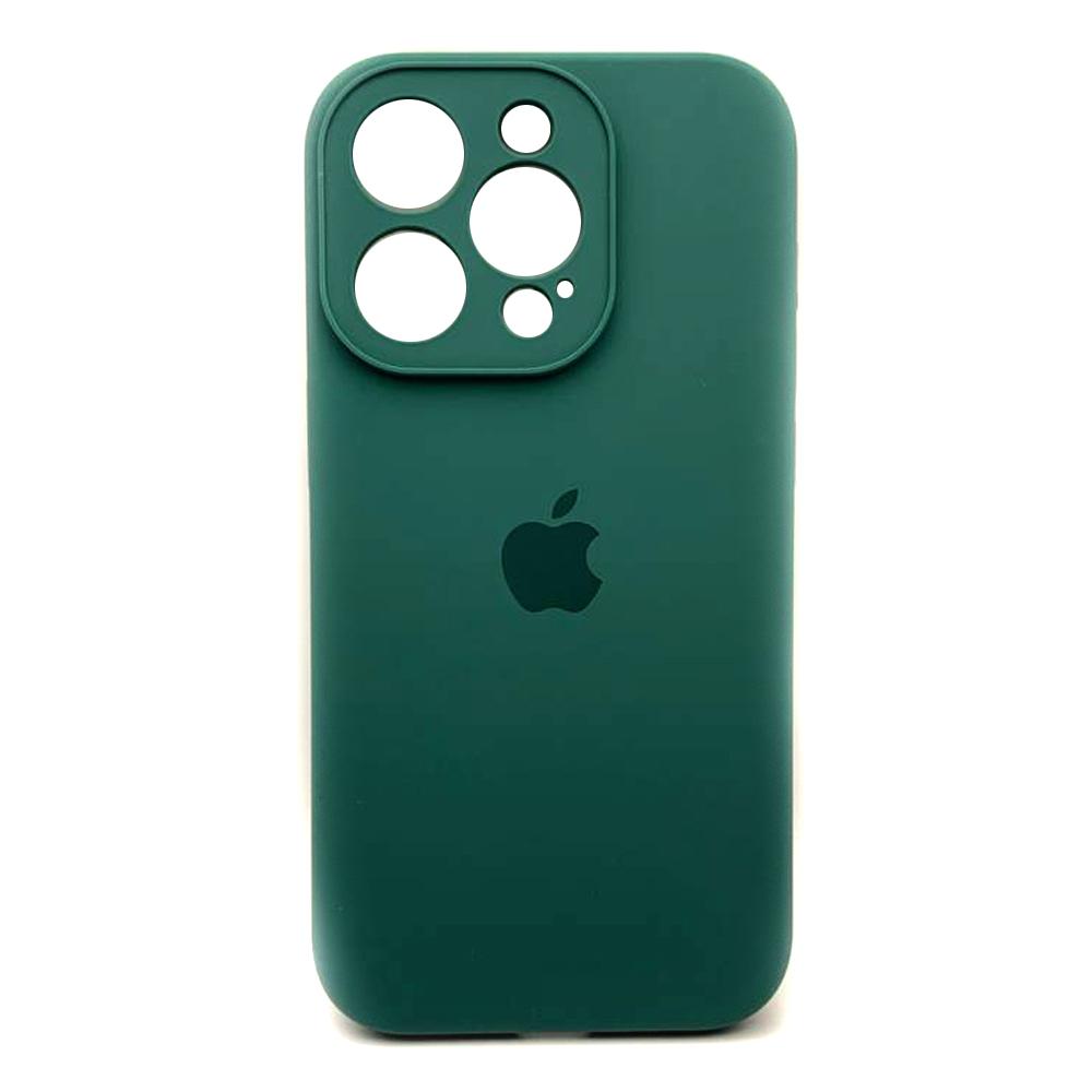 Silicone Case Full Camera Protective (AA) для iPhone 14 Pro Max (Cactus)