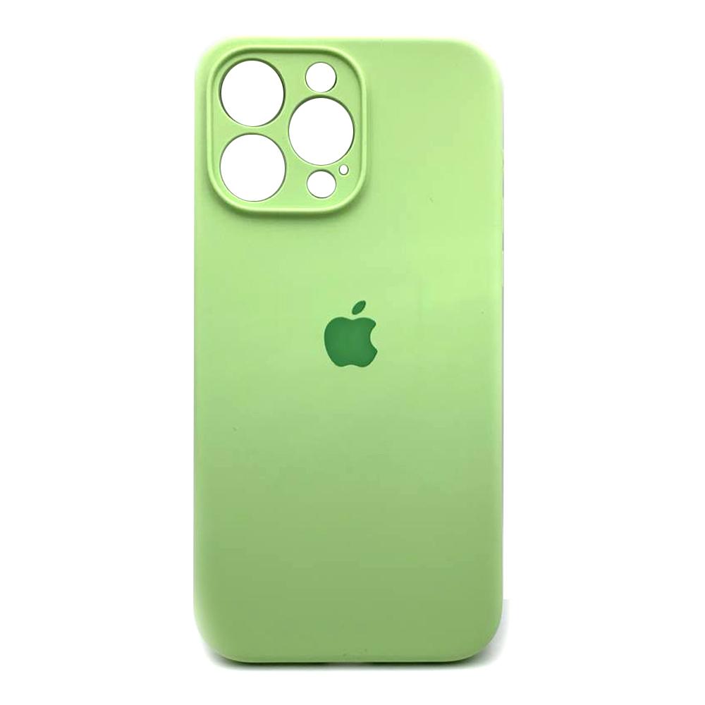 Silicone Case Full Camera Protective (AA) для iPhone 16 Pro (Avocado)