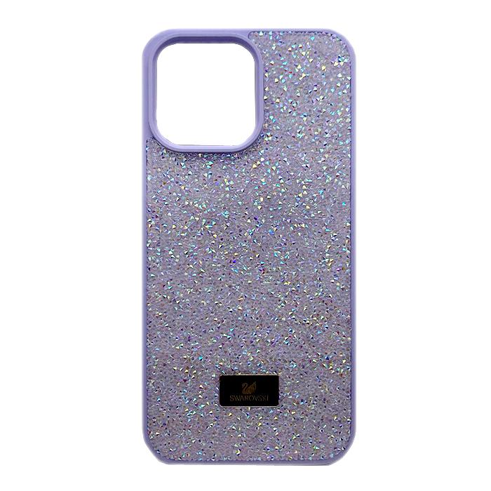 Накладка Grainy Diamonds для IPhone 15 ніжно-фіолетова