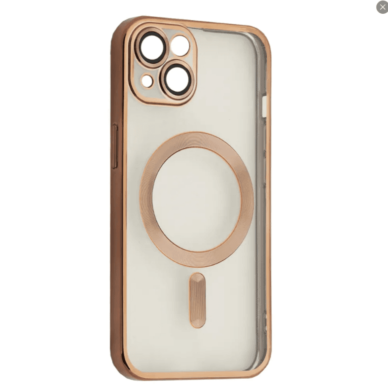 Накладка SHINING Camera MagSafe для iPhone 15 Plus Desert Titanium