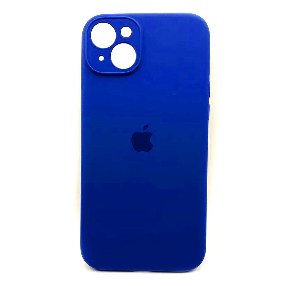 Silicone Case Full Camera Protective (AA) для iPhone 15 Plus (Electric)