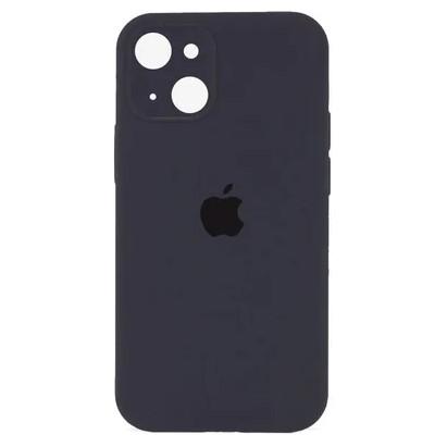 Silicone Case Full Camera Protective (AA) для iPhone 15 (Dark grey)