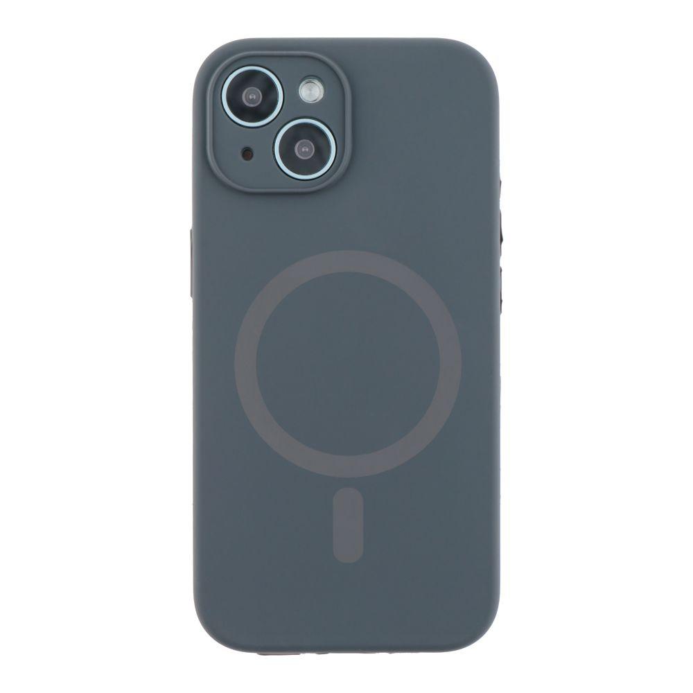 Silicone Case Full Camera Protective (AA) with MagSafe для iPhone 13 (Grey)