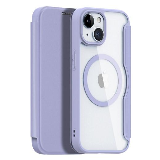 Книжка Dux Ducis Skin X Pro with MagSafe для iPhone 15 (Purple)