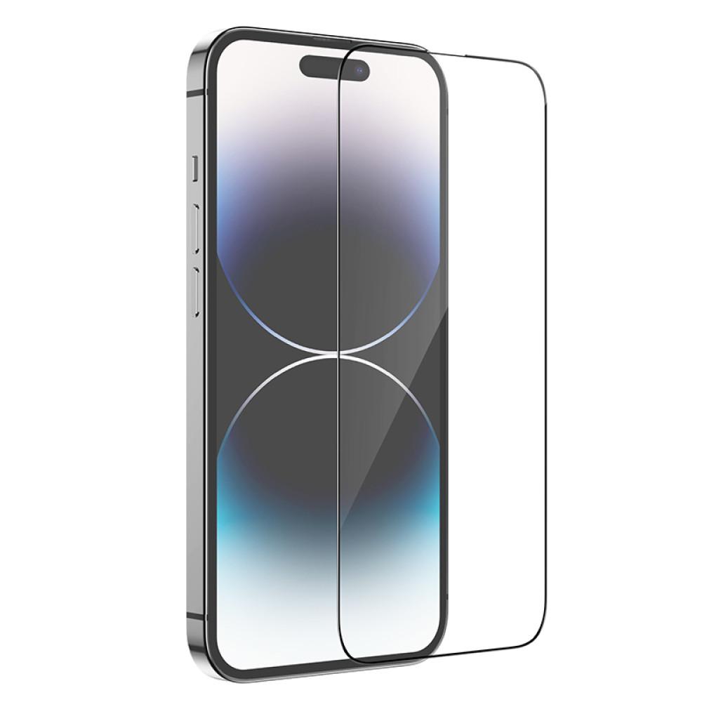 Захисне скло Hoco Full screen HD tempered glass (G9)  для iPhone 15 Pro