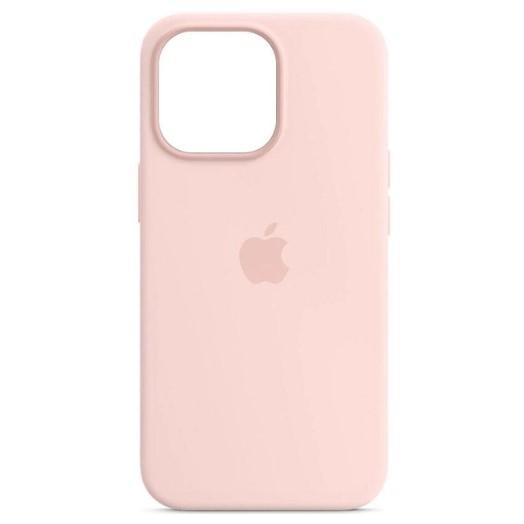 Silicone Case Full Protective (AA) для iPhone 15 Pro (Light pink)
