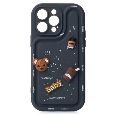 Чохол Pretty Toys для IPhone 15 Pro (Dark grey/baby)