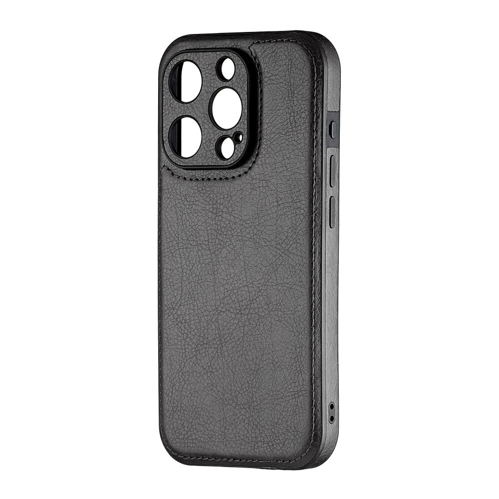 Чохол Jinduka Leather Pocket iPhone 15 Pro Black