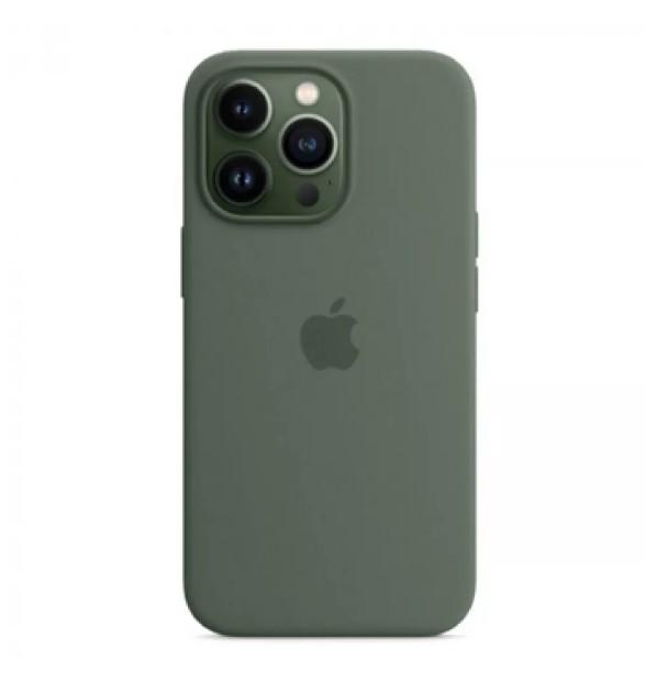 Silicone Case Full Protective (AA) для iPhone 15 Pro (Virid)