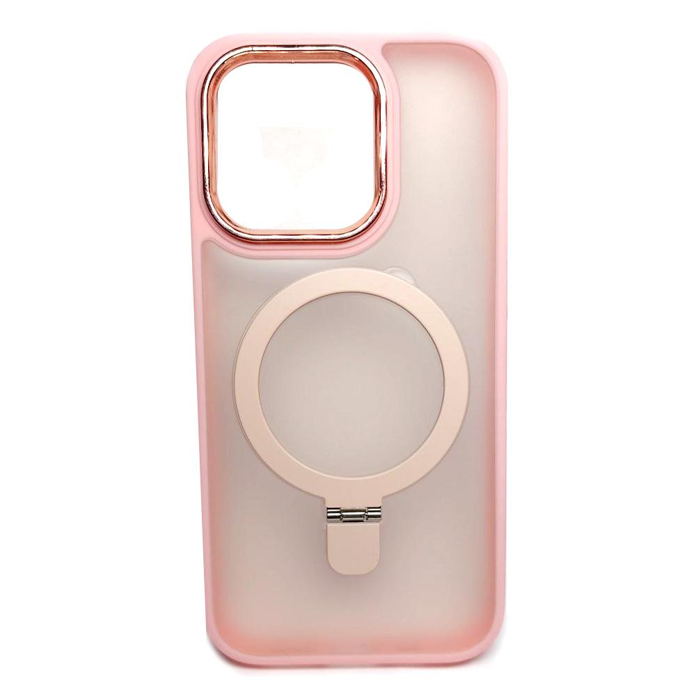 Накладка Magsave Stand для Iphone 15 Pro (Pink)