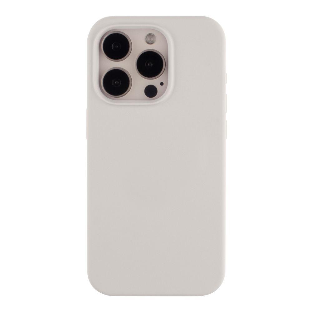 Чохол Silicone Case Full Protective NO LOGO  для iPhone 15 Pro Max (White)