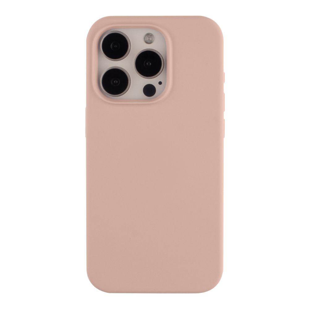Чохол Silicone Case Full Protective NO LOGO  для iPhone 15 Pro (Pink sand)