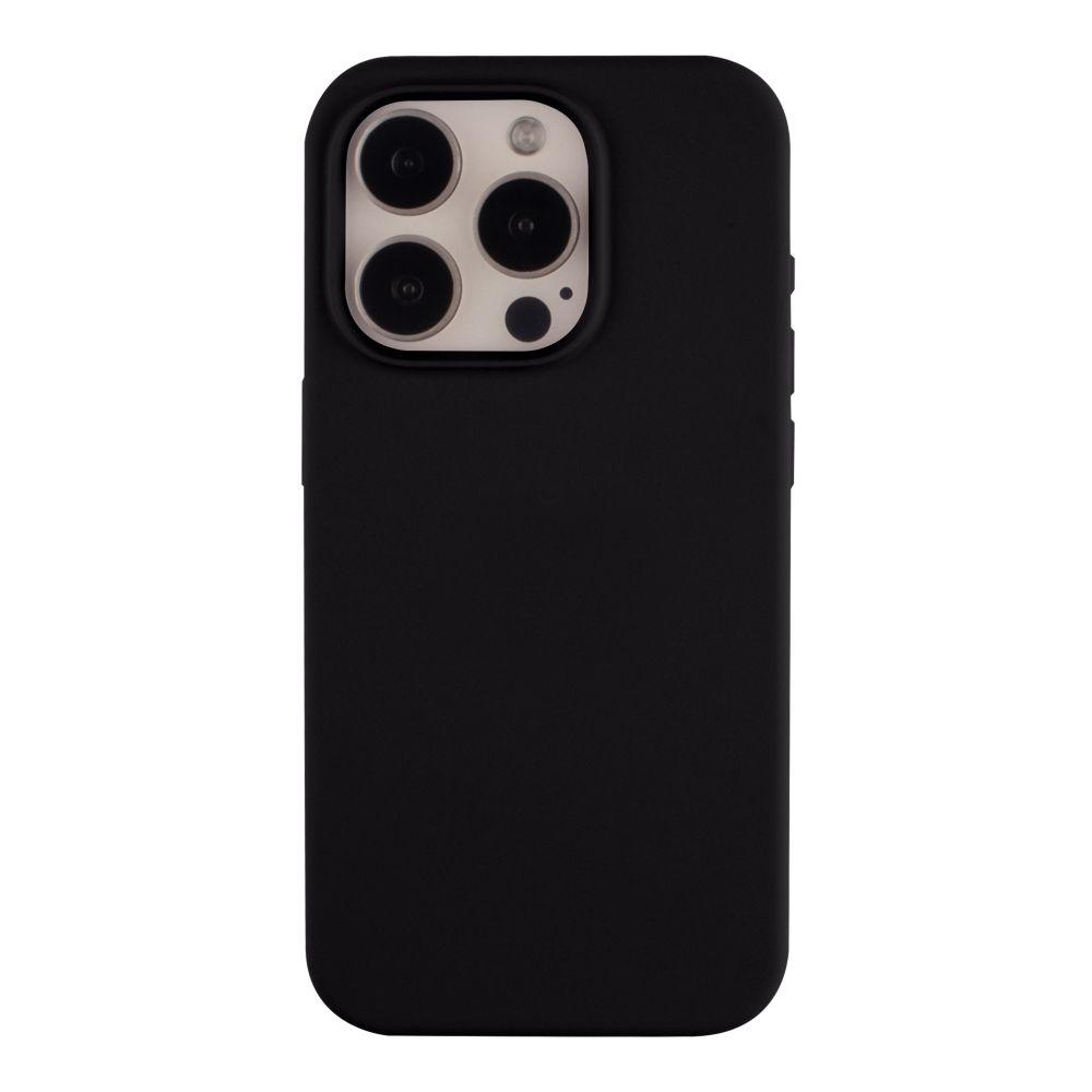 Чохол Silicone Case Full Protective NO LOGO  для iPhone 15 Pro Max (Black)