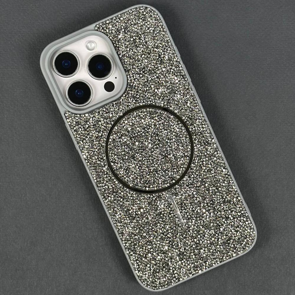 Чохол SW Magnetic для IPhone 15 Pro Max сірий