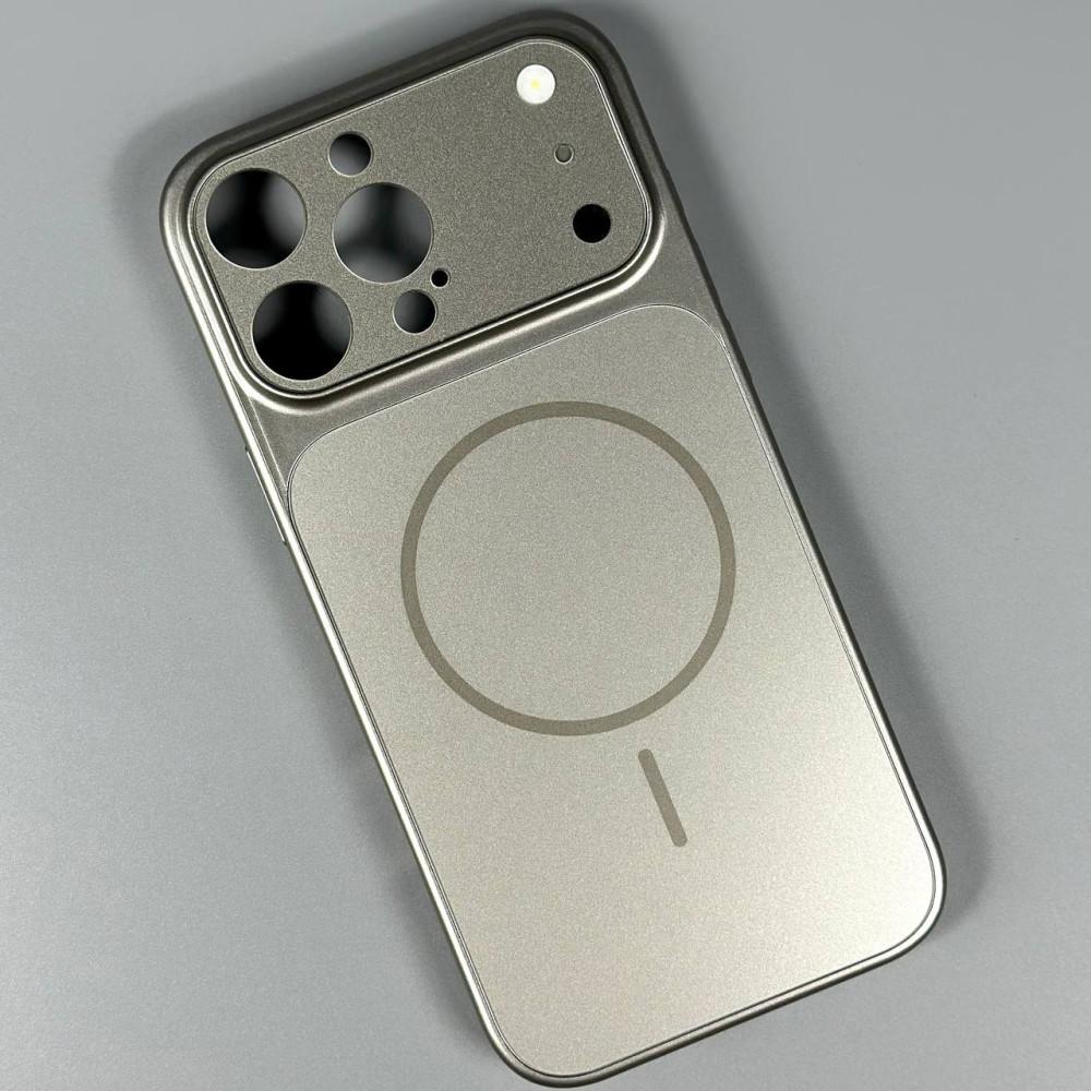 Чохол 17 Style MagSafe для iPhone 15 Pro Max сірий