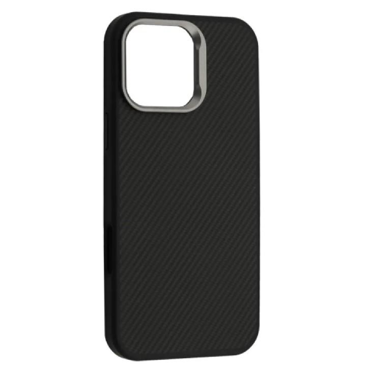 Чохол KEVLAR STYLE MagSafe для iPhone 15 Pro Max чорний