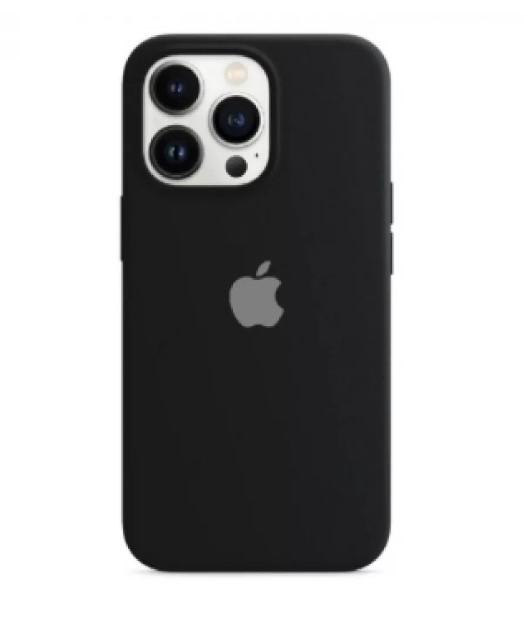 Silicone Case Full Protective (AA) для iPhone 15 Pro Max (Black)