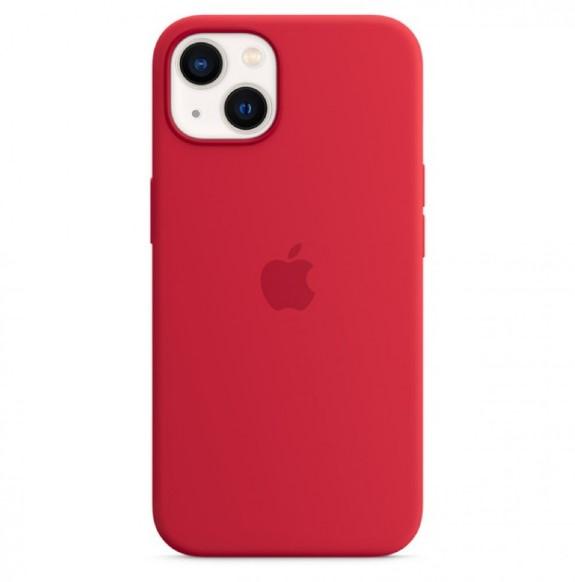 Silicone Case Full Protective (AA) для iPhone 15 Pro Max (Red)