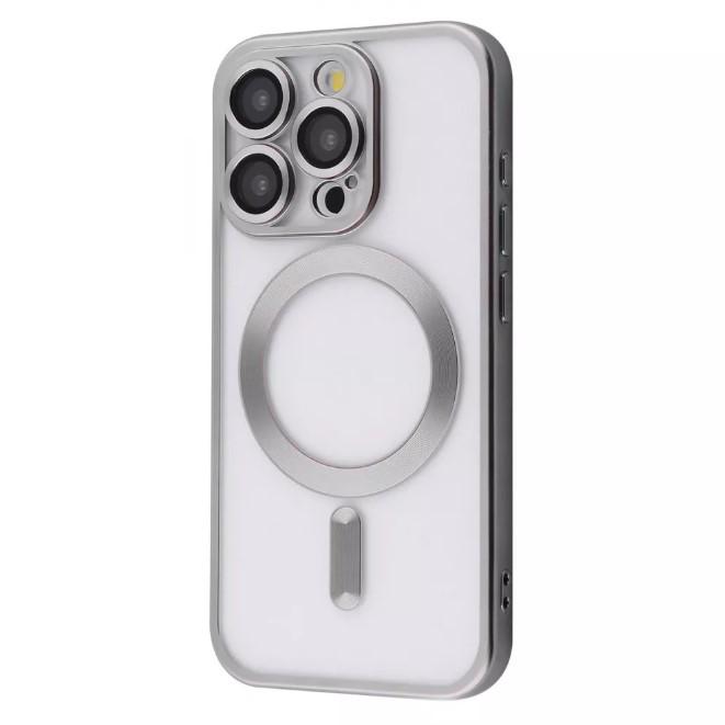 Накладка Metal Matte Case MagSafe для iPhone 15 Pro Max (natural titanium)
