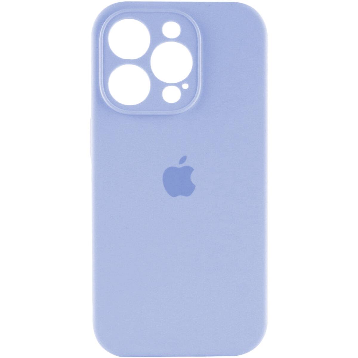 Silicone Case Full Camera Protective (AA) для iPhone 14 Pro Max (Lilac)