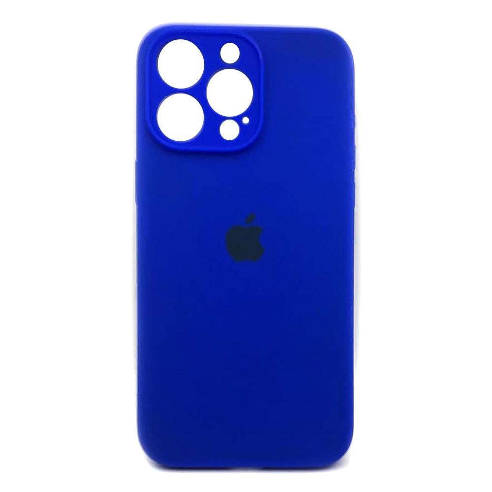 Silicone Case Full Camera Protective (AA) для iPhone 15 Pro (Electric)