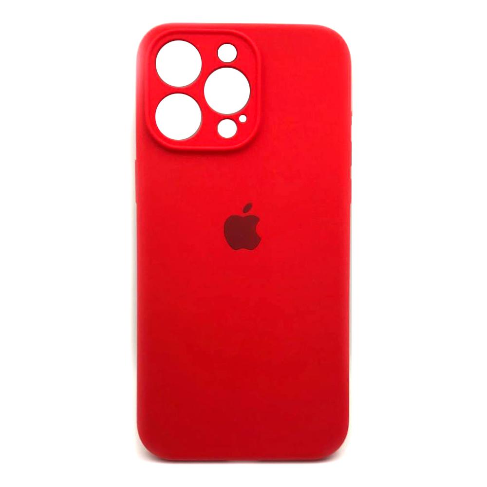 Silicone Case Full Camera Protective (AA) для iPhone 15 Pro Max (Red)