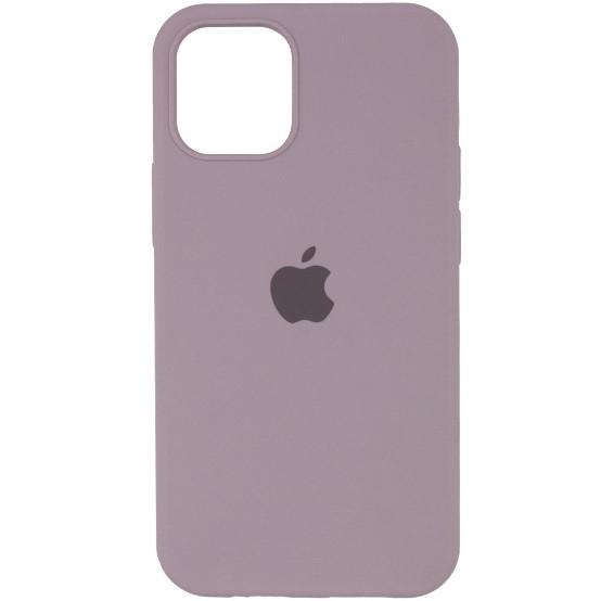 Silicone Case Full Protective (AA) для iPhone 13/14 (Lavander grey)