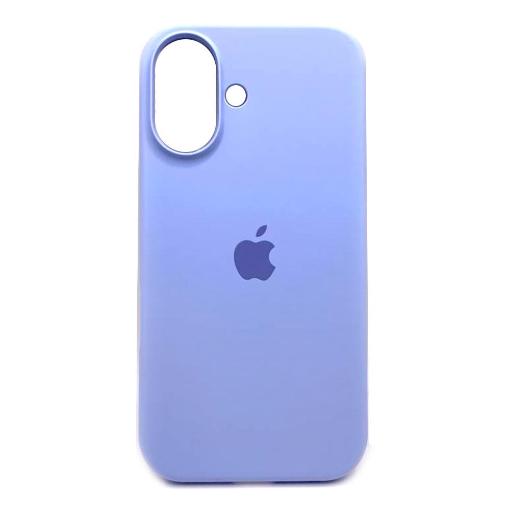 Silicone Case Full Protective (AA) для iPhone 16  (Lilac cream)